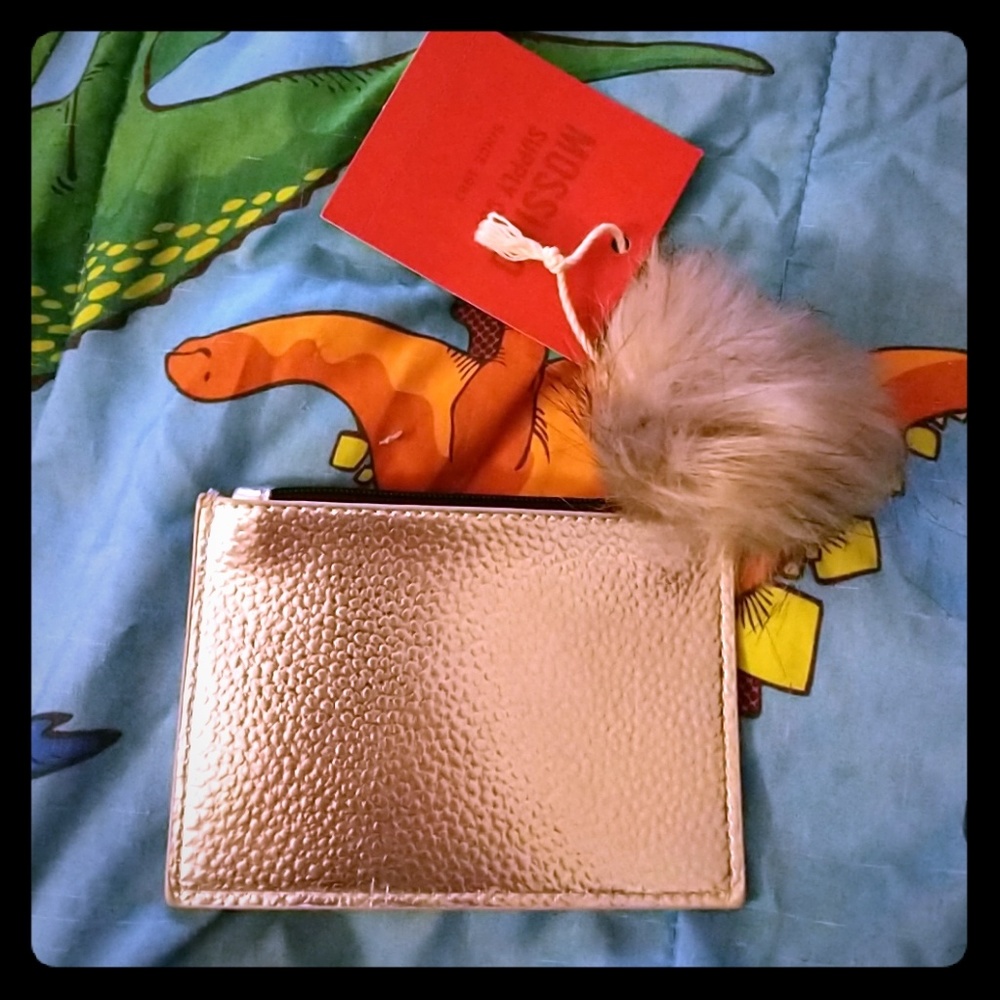 Silver Reflective Skinny ID or Credit Card Holder